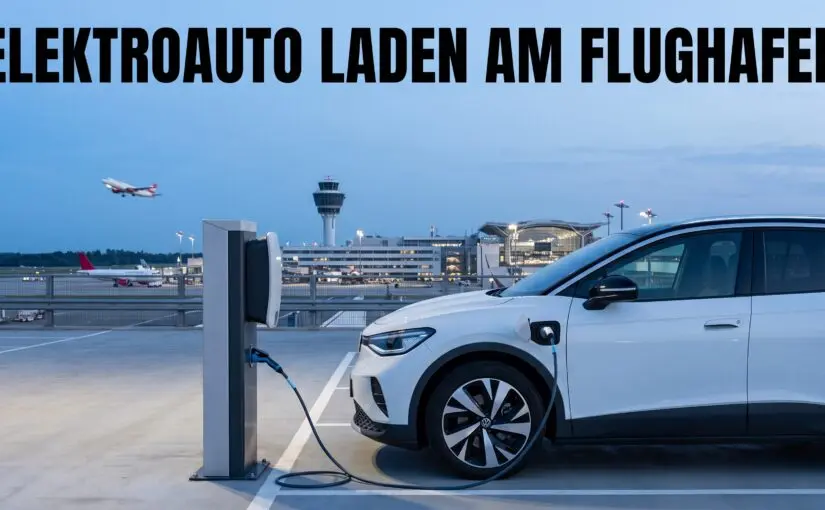 E-Auto am Flughafen laden